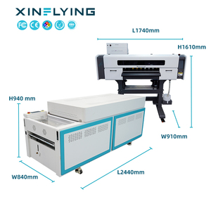 Imprimante DTF XinFlying 24 pouces A1 avec 4 têtes I3200, agitateur de poudre, sécheur et fonction d'hydratation automatique - Product Image 2