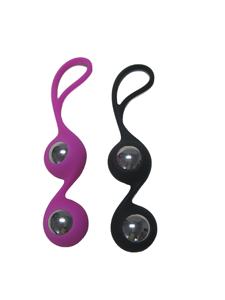 硅胶2球防水阴道锻炼凯格尔球阴道收紧锻炼机教练成人女性性玩具 - Product Image 3