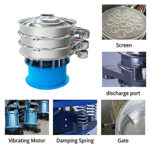 كسارة حجرية للتعدين ، كسارة حجرية ، ذات سعة كبيرة ، منخل اهتزازي دائري ، فاصل بينيرا للفحص ، مصنعي للبيع - Product Image 2