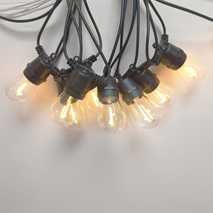 Guirlande lumineuse étanche S14 pour mariages, cafés, patios, fêtes et festivals, 10 pieds, vente en gros - Product Image 2
