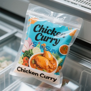 Rotogravure ถุงไนล่อนปิดผนึกด้านข้างสำหรับแช่แข็งบรรจุภัณฑ์อาหารแช่แข็งสำหรับถุงพลาสติกปลาทูน่าและปลาแซลมอน - Product Image 5