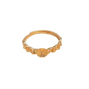 Anillo Abierto de Plata S925 para Joyería de Perlas, Accesorio DIY para Anillos de 9-11 mm, Modelo A6033 - Product Image 5