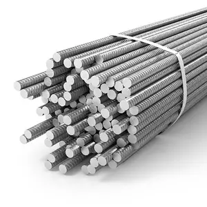 Beton çelik çubuk donatı 6mm 25mm HRB335 HRB400 HRB500 BS460 ASTM A615 GR60 sıcak haddelenmiş takviyeli deforme çelik çubuk demir çubuk fiyat