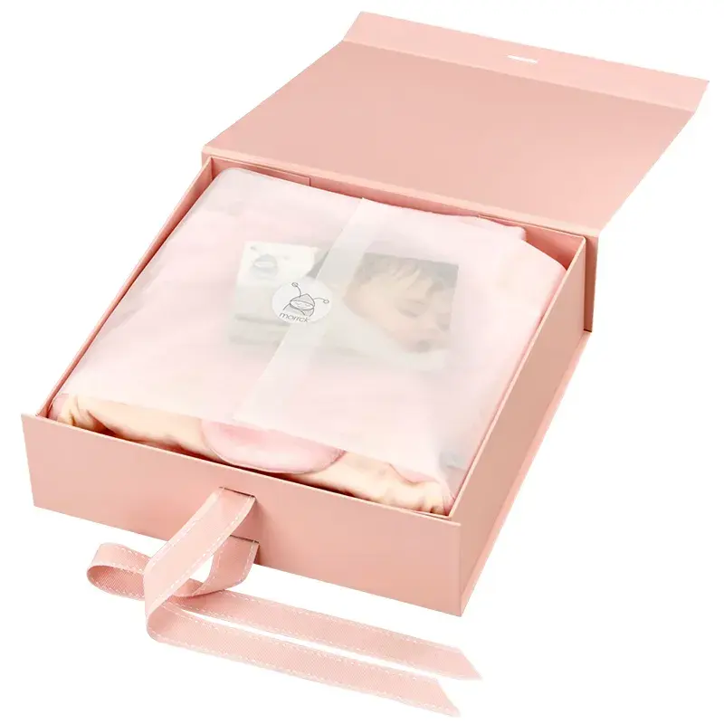 2023 Benutzer definiertes Logo Baby verpackungs box Luxus magnet Faltbare Baby kleidung Versand verpackung Geschenk box Wimpern box