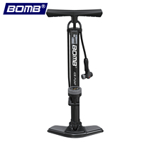 High-Pressure Steel Floor Pump for Tire Inflation