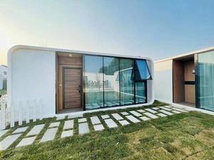 Hecho en China Barato <span class=keywords><strong>Mejor</strong></span> vendido Modular Apple Cabin Tiny Pod Coffee House Casas móviles al aire libre Popular Prefab Container House - Product Image 4