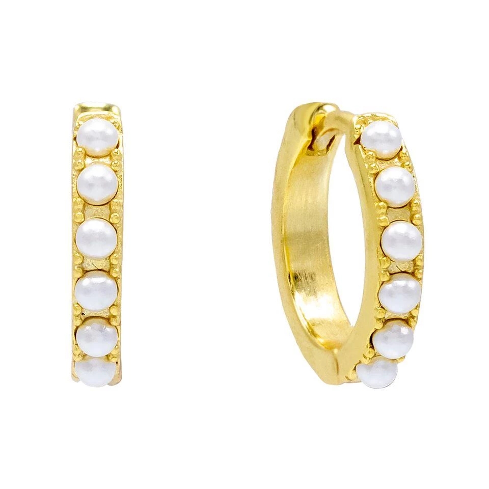 18k gold pearl