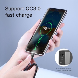   Cable USB C a USB Tipo C para <span class=keywords><strong>MacBook</strong></span> <span class=keywords><strong>Pro</strong></span> de 2 Metros con Carga Rápida 3.0 de 60W PD para Samsung Xiaomi Mi - Product Image 3