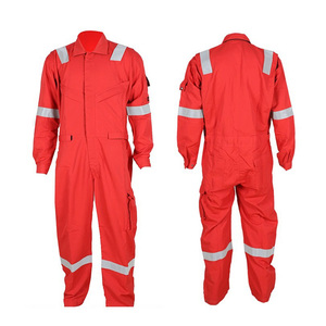 NomexOEM反射カバーオールカスタム高視認性難燃性全体fr綿耐火衣類 - Product Image 4