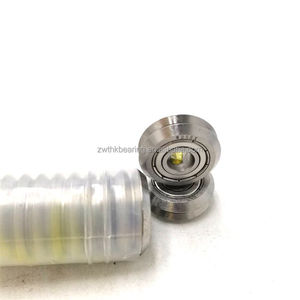 High Quality 9.52*30.73*11.13mm W2SSX <strong>Bearing</strong> Manufacturer <strong>Guide</strong> Wheel W2SSX <strong>V</strong> <strong>groove</strong> Ball <strong>Bearing</strong> W2X - Product Image 6