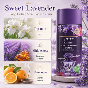 Perles de parfum pour linge JIETI 220g, parfum longue durée, adoucissant pour vêtements, parfum lavande - Product Image 4