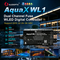 Controlador LED Digital Inteligente GLEDOPTO de Alta Sensibilidad con Micrófono AquaX WL1 IP67 ESP32 WLED