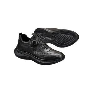 Men's Genuine <b>Leather</b> Sporty <b>Sneakers</b> Round Toe Breathable Mesh Lining Rubber Outsole Summer Casual Shoes EVA Midsole - Product Image 5