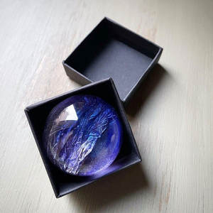 도매 개인 라벨 유기농 얼굴 바디 워싱 나이아신 아미드 바 비누 라운드 크리스탈 보석 수제 비누 선물 - Product Image 2