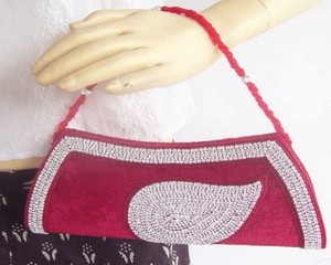 Ndian-Bolso de mano elegante para mujer, bolsa de mano de lujo bordada PARA CENA y Noche - Product Image 4
