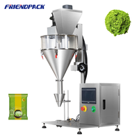 Machine de remplissage semi-automatique UPK pour poudre, avec vis sans fin, pour sachets et bouteilles, petite échelle, pour poudre de poivre et autres poudres sèches