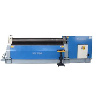 Beste prijs symmetrische 3 roller plaat rand rolling machine