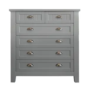 6 Drawer Chest of Drawer Bedroom Furniture Storage Cabinet Cupboard Dressers 6 chest drawer
