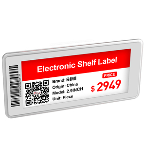 <span class=keywords><strong>Bimi</strong></span> Supermercado Estante electrónico Etiqueta de <span class=keywords><strong>precio</strong></span> Tres colores Eink E-paper Display Etiqueta de <span class=keywords><strong>precio</strong></span> - Product Image 6