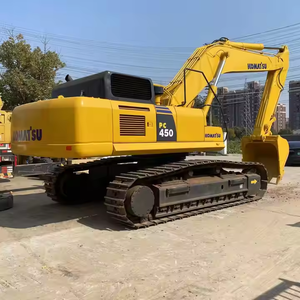 Machinerie lourde d'occasion, excavatrice hydraulique Komatsu PC450, roulement PLC, capacité de la benne de 2,1 m, puissance de 257 kW, moteur de 45 tonnes - Product Image 2