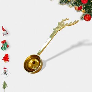 Factory Custom New Christmas Deer Stainless Steel 5/10/15/20/25/30ml <b>Measuring</b> <b>Spoon</b> - Product Image 2