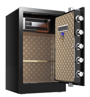 Caja de seguridad digital de seguridad electrónica de acero de gran tamaño a precio de fábrica, puerta de bóveda ignífuga para seguridad del hogar de oficina