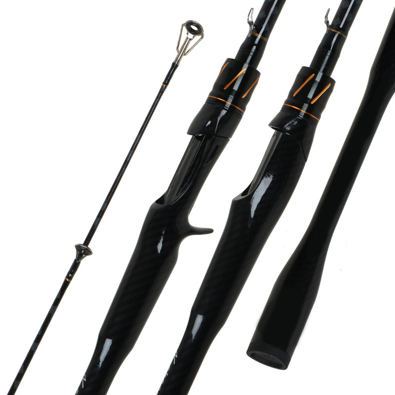Black straight handle