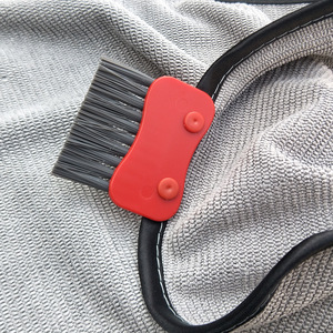 Microfiber Cleaning Cloth 30x40 Cm With <b>Gap</b> Brush For Car Detailing - Product Image 1