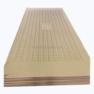مكافحة التعب hdpe حصيرة المسار ، كبير UHMWPE البلاستيك لوحة الأرض