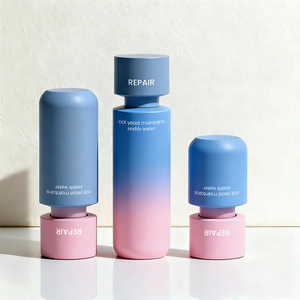 Ensemble de flacons cosmétiques en verre givré de qualité supérieure, pot à crème de 30 g et 50 g, flacon pompe pour lotion de 30 ml et 100 ml, emballage pour soins de la peau - Product Image 4