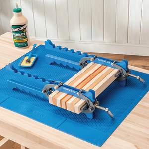 Mini pinces de panneau de luxe (paquet de 2) pinces d'armoire à pression à quatre voies puissantes motif en zigzag pour petits ensembles de cheminée accessoires - Product Image 5