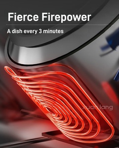 Robot de <span class=keywords><strong>cuisine</strong></span> automatique rotatif pour restaurant, machine à frire le riz, wok, équipement de cuisson rotatif - Product Image 4