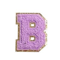 Patchs brodés personnalisés 3D en feutre chenille, lettres et logos, à thermocoller, faits main, à faible coût, faible minimum de commande pour chapeaux et vêtements