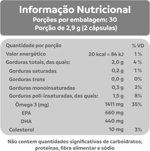 Omega 3 Antioxydant <span class=keywords><strong>Super</strong></span> Concentré EPA 660mg <span class=keywords><strong>DHA</strong></span> 440mg Certifié International MEG-3 Adulte 2 Boîtes 120 Capsules - Product Image 5