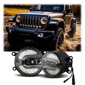 LED sương mù/lái xe đèn Tuff cộng với <span class=keywords><strong>DRL</strong></span> <span class=keywords><strong>90mm</strong></span> Xe Offroad ban ngày chạy máy chiếu xe máy LED sương mù ánh sáng - Product Image 3