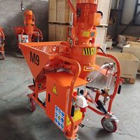 Machines à projeter le mortier M6 M9, pulvérisateurs de mastic, machines à projeter le ciment, machines à projeter le plâtre