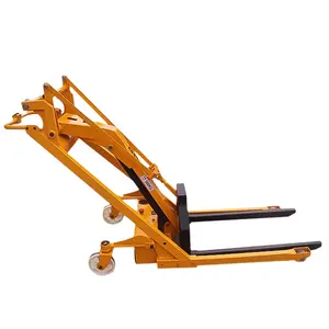 Transpaleta Fork Lift Crane Foldable Folding Boom Sale Electric Stacker