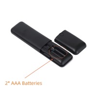 Control Remoto Universal Inteligente Negro de 37 Teclas con Voz para TV LED de Interior, Venta al Por Mayor, Popular, en Oferta