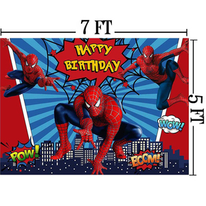 Fondos Fotográficos <span class=keywords><strong>para</strong></span> Estudio, <span class=keywords><strong>Fondo</strong></span> Fotográfico de Superhéroes, <span class=keywords><strong>Fondo</strong></span> Fotográfico <span class=keywords><strong>Rojo</strong></span> con Rayas Azules - Product Image 1
