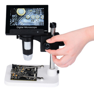 Microscope numérique DM4 avec écran LCD, grossissement 1000X, pour réparation de circuits et tests industriels - Product Image 1