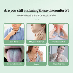 Plester Sakit Tenggorokan Grosir untuk Melindungi Tenggorokan dan Meredakan Nyeri, Herbal Alami untuk Meredakan Ketidaknyamanan Tenggorokan, Herbal Alami - Product Image 4