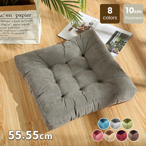 Bantal lantai Boho persegi berlapis bantal meditasi lembut untuk Yoga ruang tamu kamar tidur balkon gaya Bohemian katun dapat disesuaikan - Product Image 2