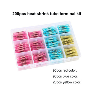 Kit de connecteurs à sertir thermorétractables isolés pour fils à souder - Product Image 3