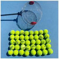 Ramasseur de balles de tennis Collector de balles de tennis Outil de ramassage de balles de tennis pour sports de plein air