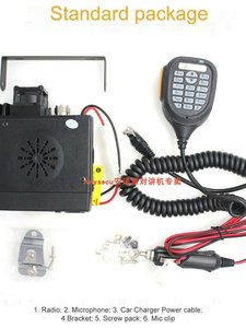 BJ-218UV Dual-Band <b>Mini</b> Car Radio, 25W, Ideal for Self-Driving Trips and Car Convoys, BJ-218 Car Mount Transceiver L705 - Product Image 4