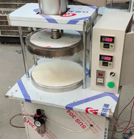 Presse à crêpes chauffante double face, forme pneumatique automatique pour commercial, 40 pièces