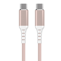 Câble USB Type-C multicolores SANGUAN, charge rapide 3A 60W pour appareils Android et mobiles, connecteurs nickelés