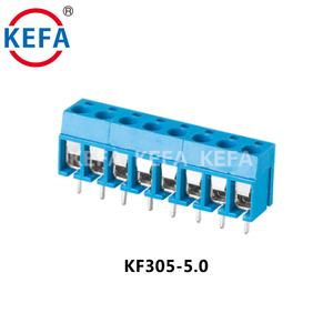 KEFA KF305-5.0 300V 16A 5.0Mm Nhựa Không Thấm Nước Điện Loại Pcb Vít Dây Thiết Bị Đầu Cuối Khối - Product Image 2