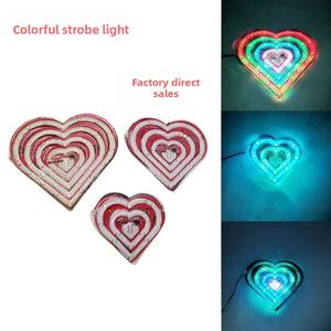 YD Auto-<span class=keywords><strong>moto</strong></span> universel 12V LED RGB arc-en-ciel <span class=keywords><strong>clignotant</strong></span> en forme <span class=keywords><strong>de</strong></span> coeur pêche <span class=keywords><strong>feux</strong></span> <span class=keywords><strong>de</strong></span> <span class=keywords><strong>jour</strong></span> ABS plastique 1 an <span class=keywords><strong>de</strong></span> garantie - Product Image 5