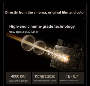 <span class=keywords><strong>Proyector</strong></span> de TV Láser O3 Ultra 4K UST, 3100 Lúmenes CVIA, Contraste 20000:1, Chip 472TPDMD, Mejora de Imagen con IA 5.0, Cine en Casa Inteligente - Product Image 5